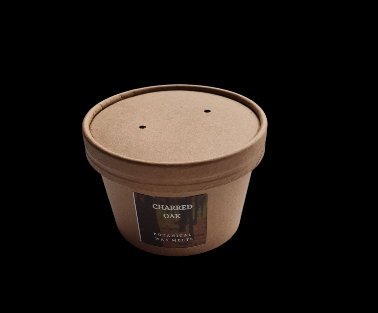 BOTANICAL WAX MELT TUB - CHARRED OAK