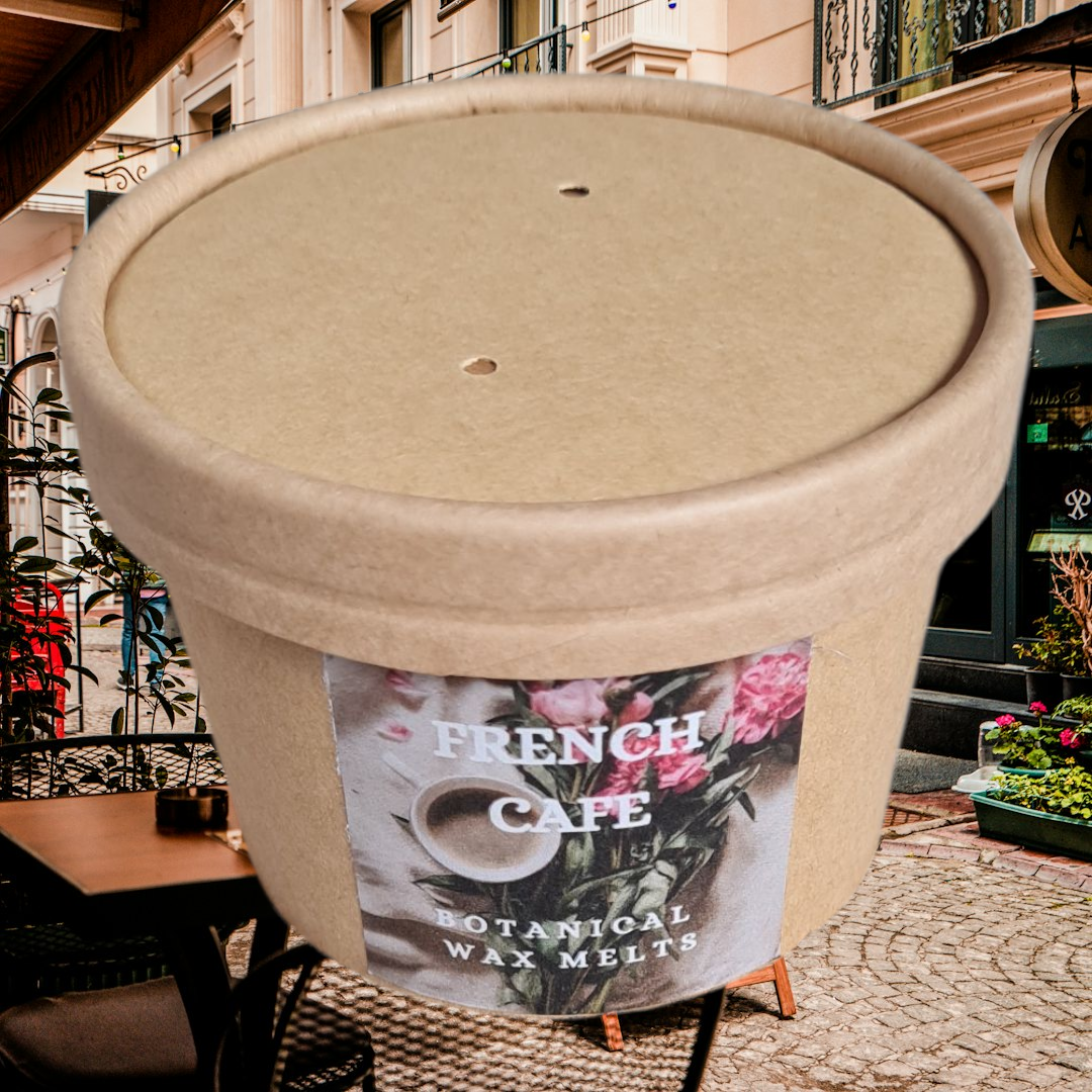 BOTANICAL WAX MELT TUB - FRENCH CAFÉ
