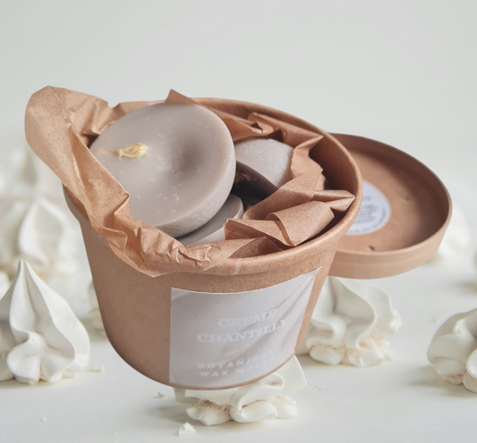 BOTANICAL WAX MELT TUB - CREME CHANTILLY