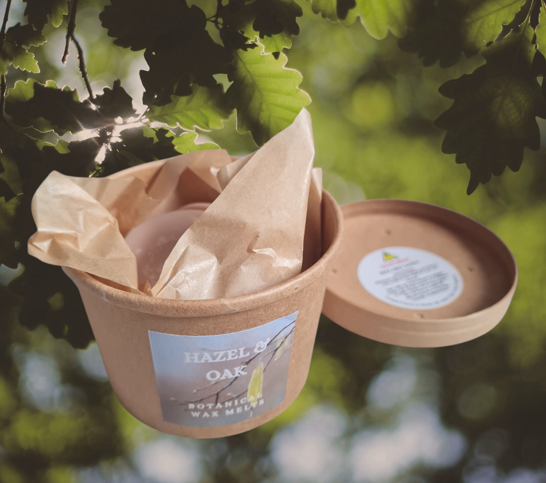 BOTANICAL WAX MELT TUB - HAZEL & OAK