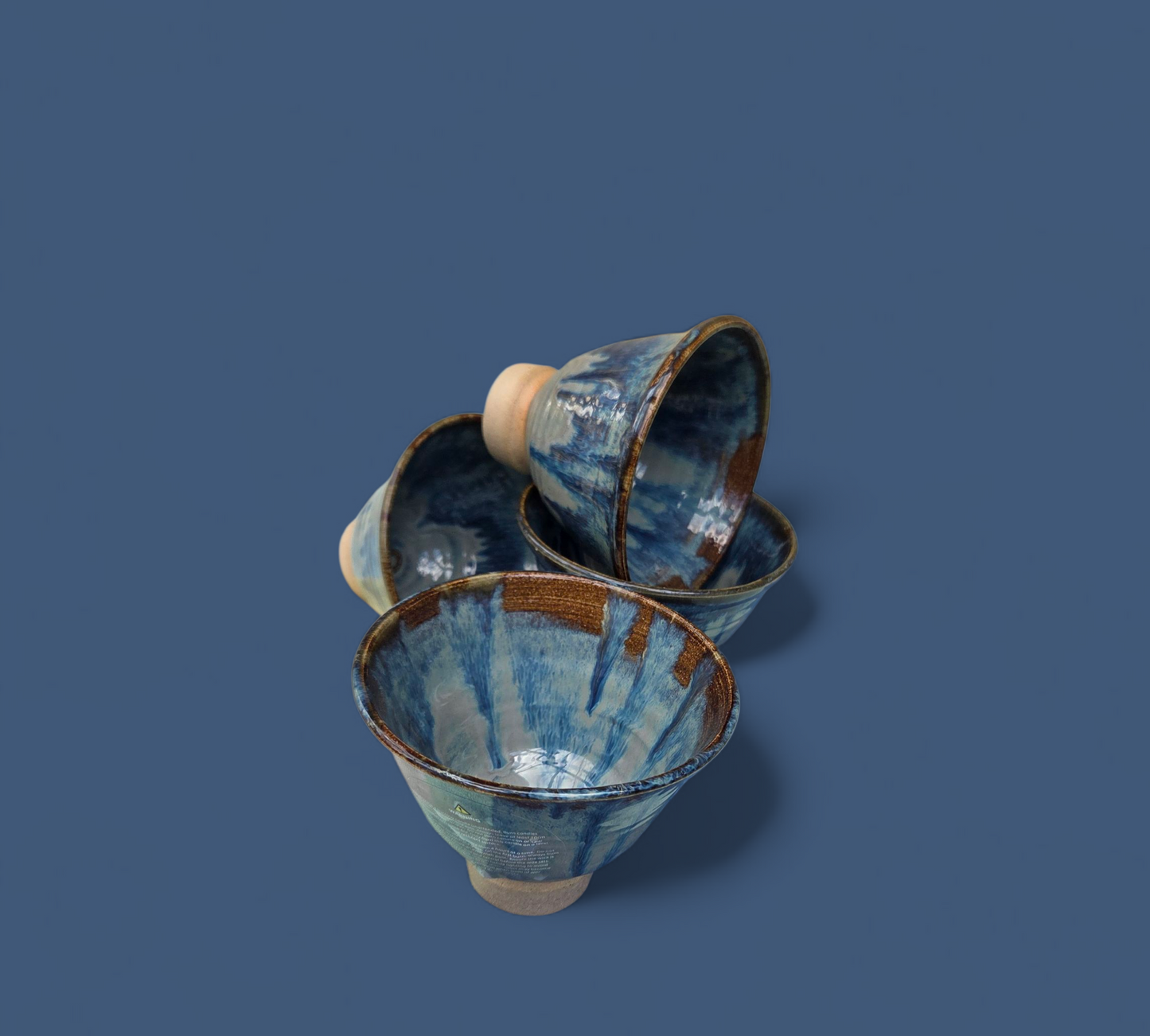 CERAMIC JAPANESE TEA BOWL CANDLE
