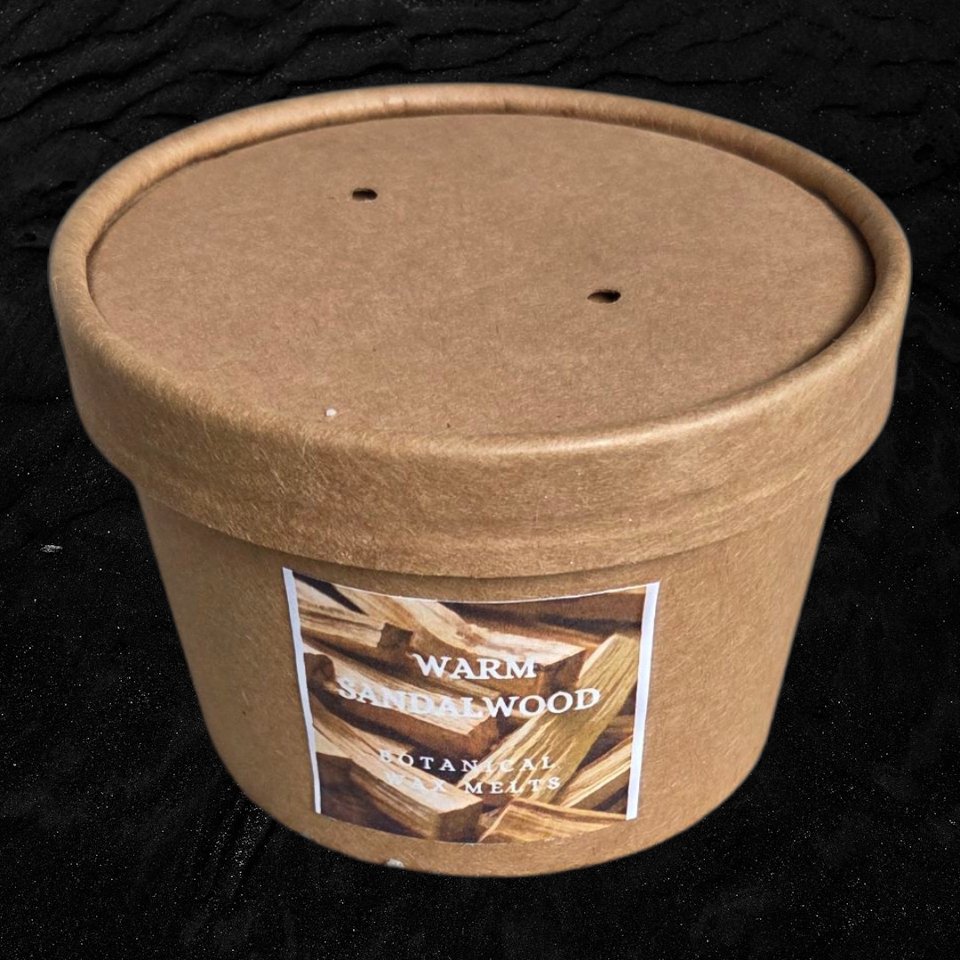 BOTANICAL WAX MELT TUB - WARM SANDALWOOD