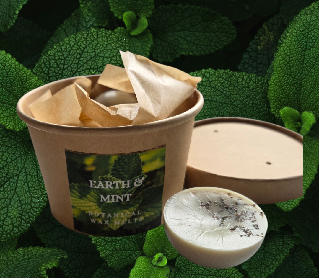 BOTANICAL WAX MELT TUB - EARTH & MINT