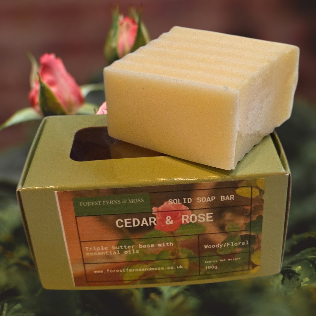 TRIPLE BUTTER SOAP BAR with essential oils