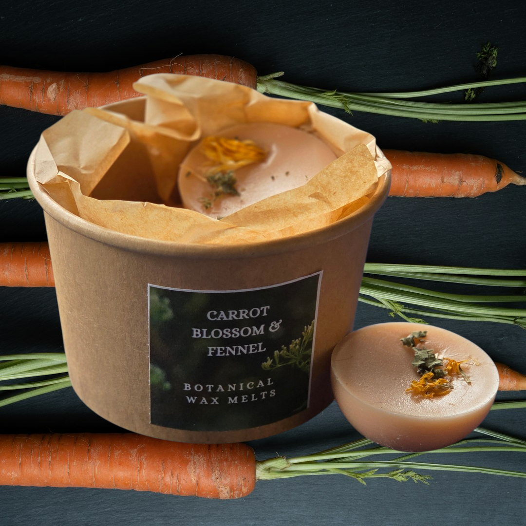 BOTANICAL WAX MELT TUB - CARROT BLOSSOM & FENNEL