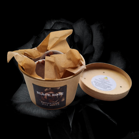 BOTANICAL WAX MELT TUB - BLACK ROSE