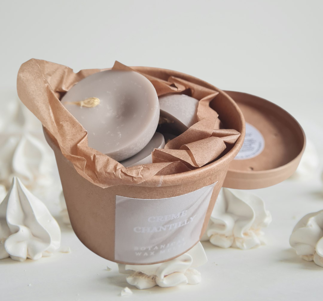 BOTANICAL WAX MELT TUB - CREME CHANTILLY