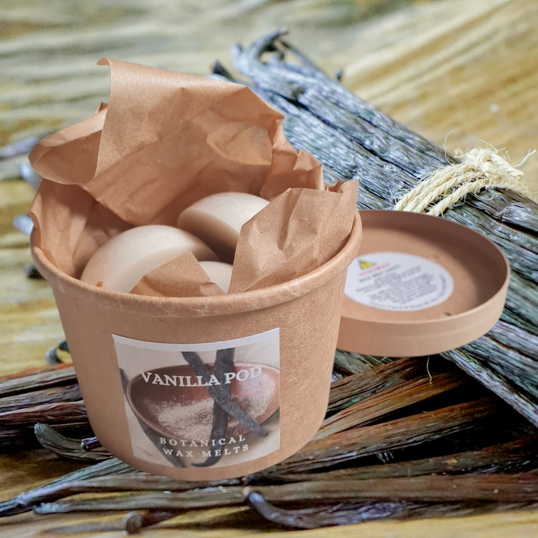BOTANICAL WAX MELT TUB - VANILLA POD