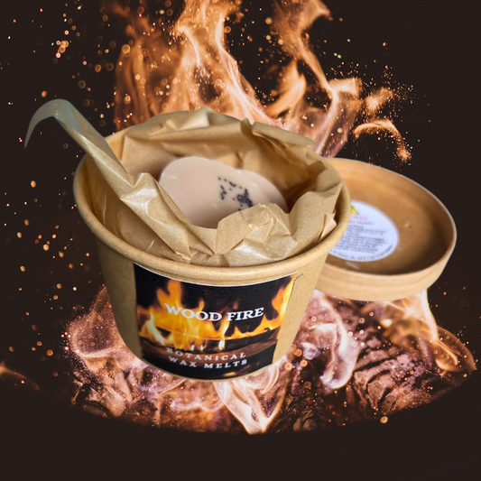 BOTANICAL WAX MELT TUB - WOOD FIRE