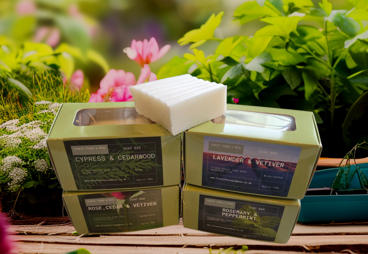 TRIPLE BUTTER SOAP BAR with essential oils