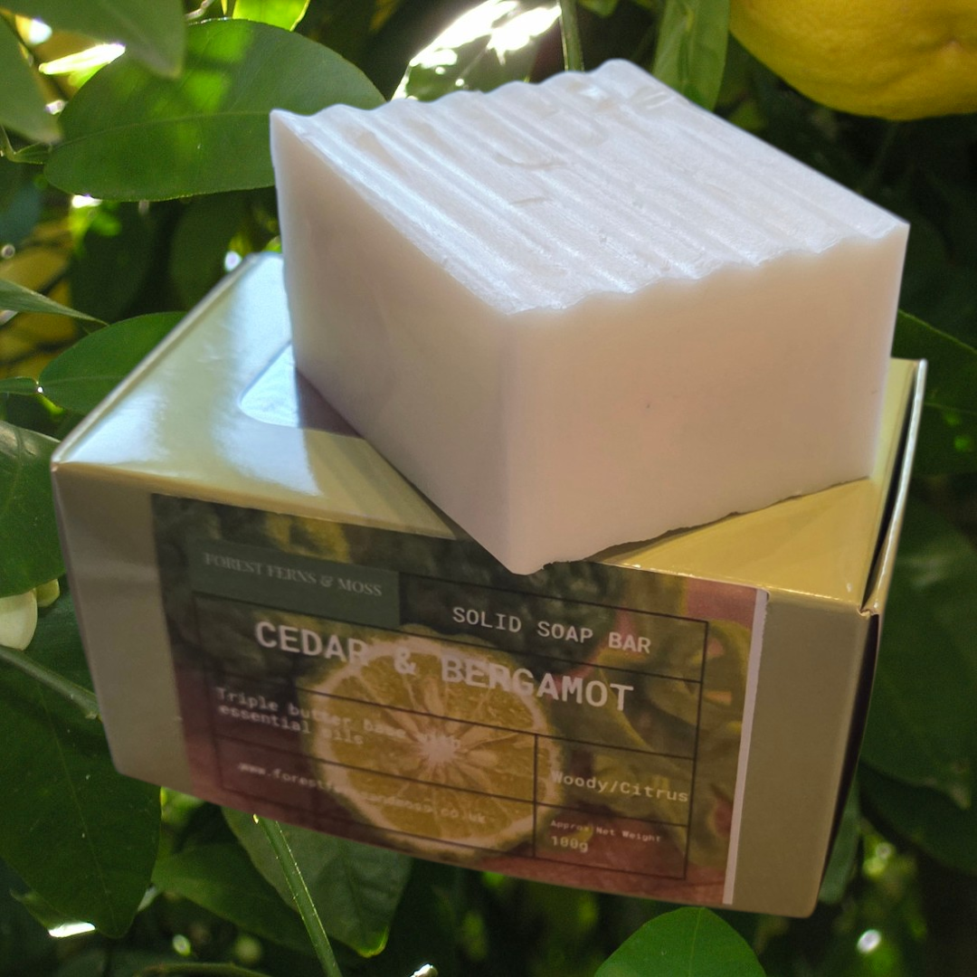 TRIPLE BUTTER SOAP BAR with essential oils