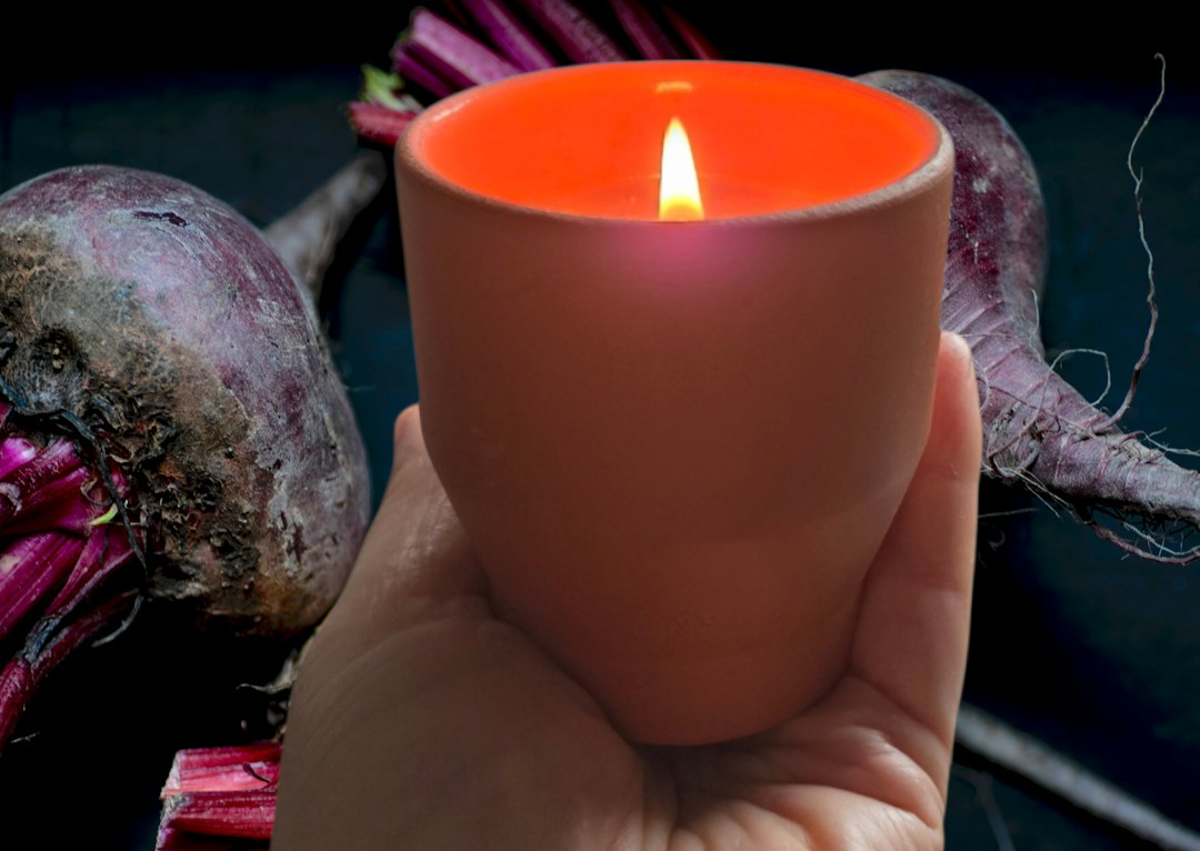 MINI TERRACOTTA CANDLE - FARMERS MARKET