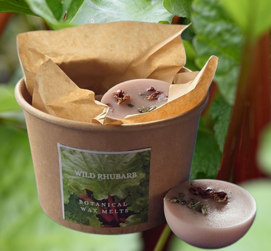 BOTANICAL WAX MELT TUB - WILD RHUBARB