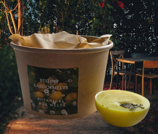 BOTANICAL WAX MELT TUB - BUG OFF (Citronella)